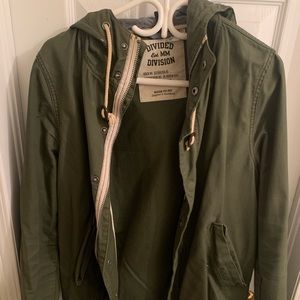 Army Green H&M Fall Jacket